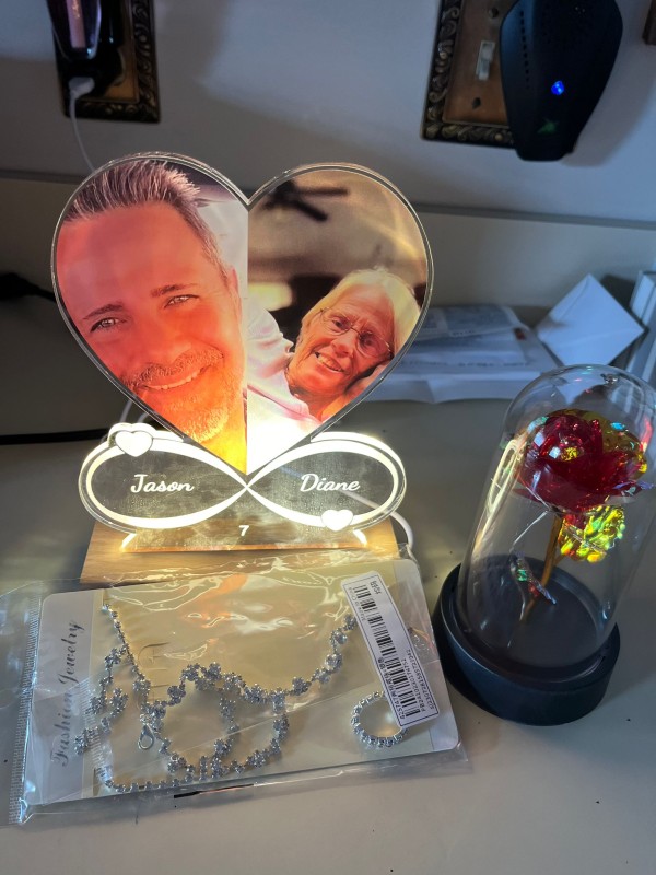 Bedside picture frame