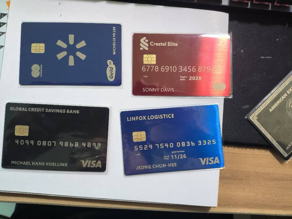 Customized Online Banking Card